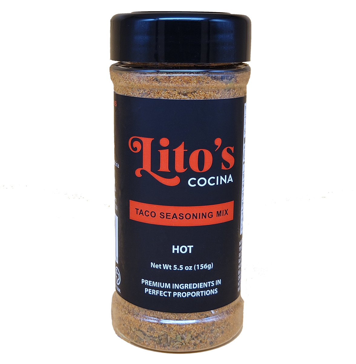 Taco Hot Seasoning Jars - 12 x 6oz, Timbo's Spice